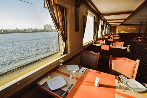 From cairo:Dinner Cruise on the Nile River with Entertainmet