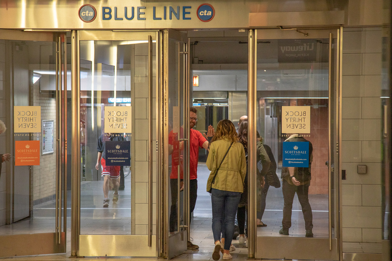 Chicago Architecture of The Loop Experience by Train All Aboard the L