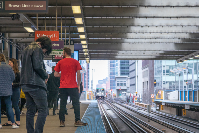 Chicago Architecture of The Loop Experience by Train All Aboard the L