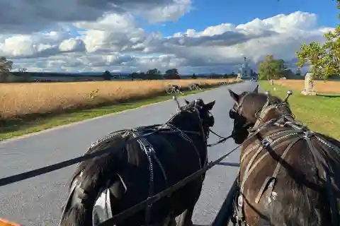 Gettysburg: Culp's Hill Guided Horse Carriage Tour