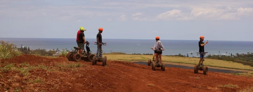 Oahu, Haleiwa : Da Mongoose EzRaider 1,5 heure d'aventure en VTT