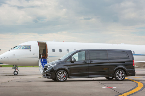 Transferts privés de Corfou de/à l'aéroport en minibusZone 1 : Transfert à l'arrivée ou au départ