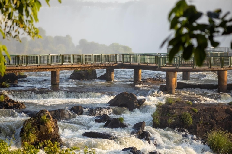 Iguazu Wasserfälle + Macuco Safari Boot + TransferBrasilianische Iguaçu-Fälle + Macuco-Safari + Transfer