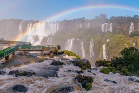 Chutes d'Iguazu + Macuco Safari Boat + TransfertChutes d'Iguaçu brésiliennes + safari à Macuco + transfert