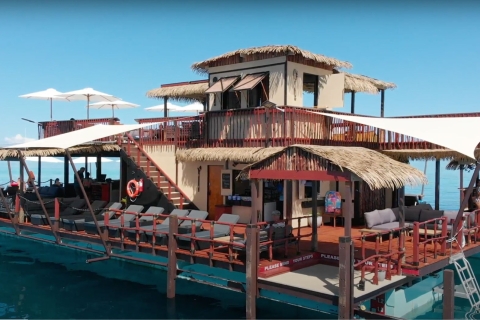 Fiji: dagtocht naar drijvende bar en restaurant Seventh HeavenFiji: dagtocht naar drijvend ponton met bar in de zevende hemel