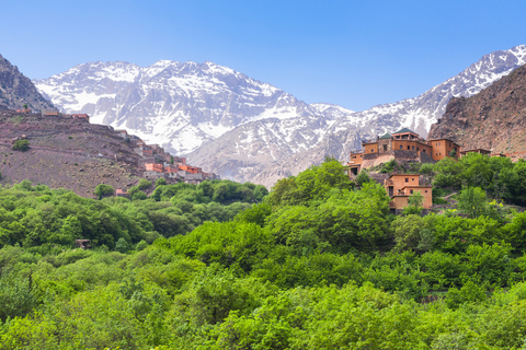 Marrakech: Besuche die Berberdörfer und die Wasserfälle von Imlil