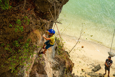 Krabi: Ganztägiger Felskletterkurs am Railay Beach