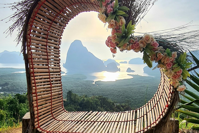 Khao Lak: Phang-Nga Bay Sunrise Trip by VIP Longtail boat