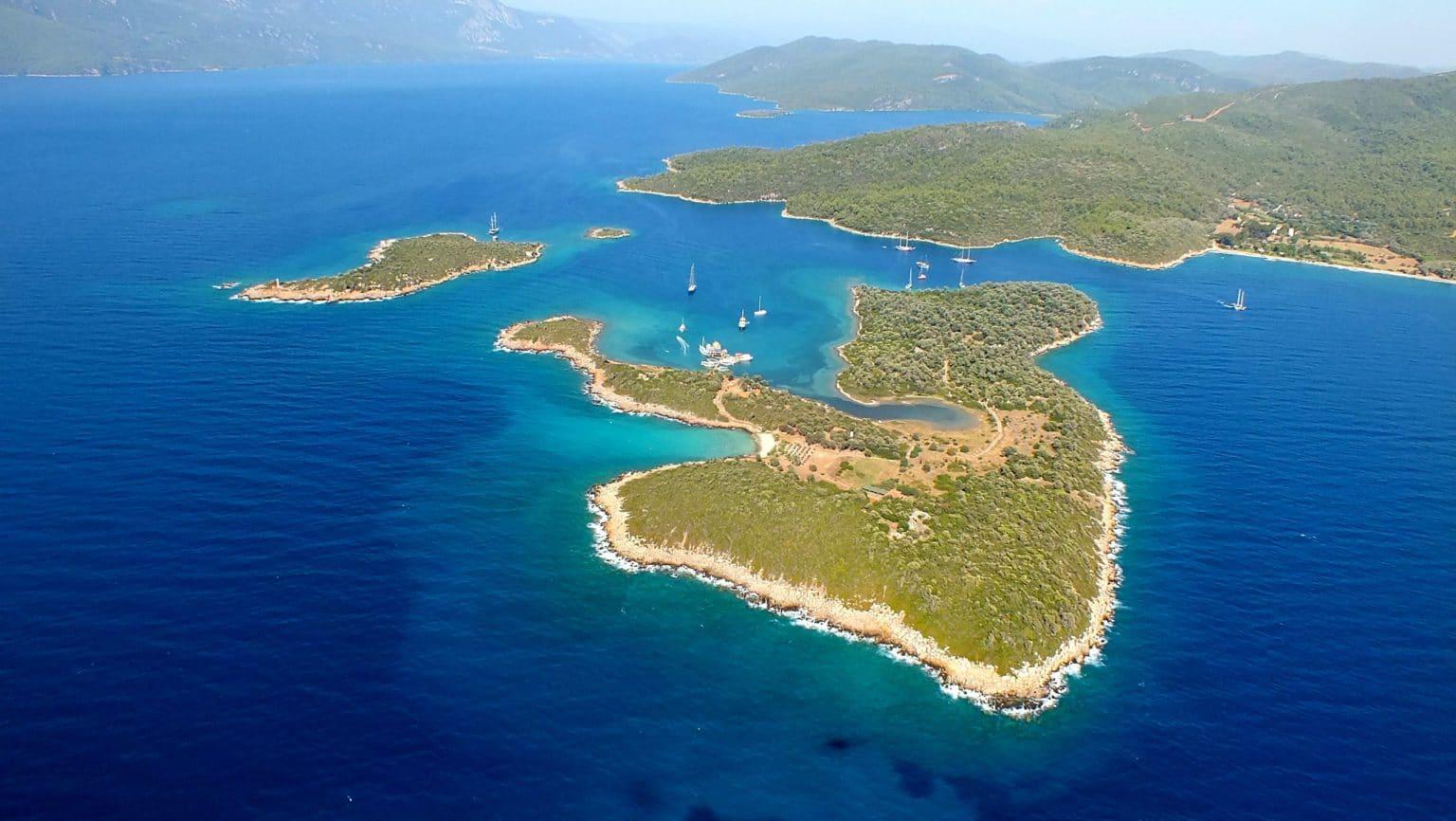 Marmaris: Kleopatra Insel Bootsfahrt mit Mittagessen und Transfer