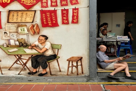 Singapour : Visite à pied de Tan Ah Huat dans le quartier chinois