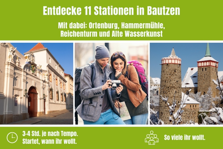 Bautzen : Chasse au trésor - Visite guidée autonome à piedincl. expédition en Allemagne