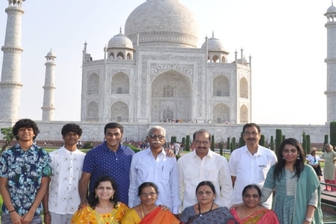 Desde Delhi: Excursión de un día sin colas al Taj Mahal y al Fuerte de AgraPaquete Todo Incluido
