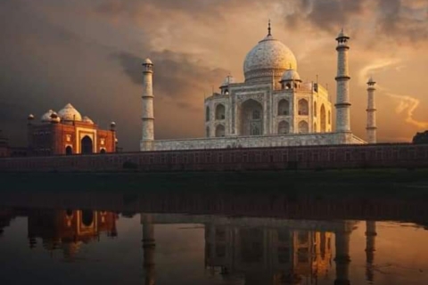 Full Day Tour: Taj Mahal Agra Private Day Trip w./ Transfers Tour with a/c vehicle and live tour guide