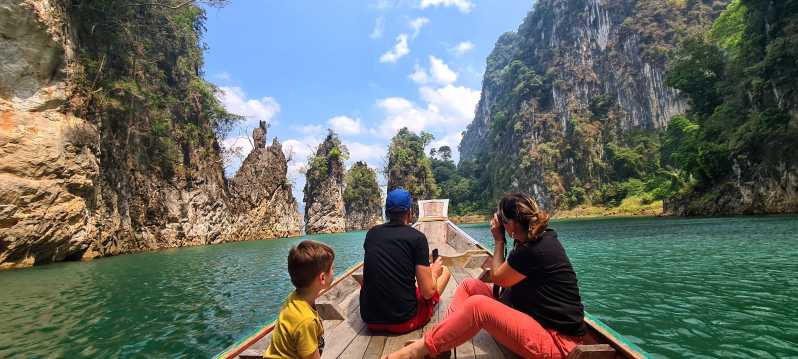 From Khao Lak: Khao Sok Lake Day Trip