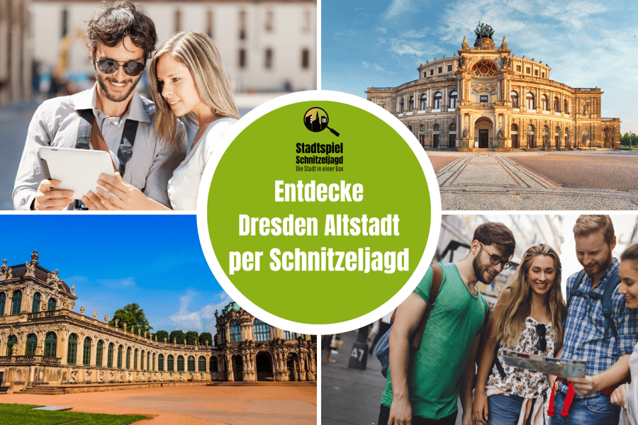 Dresden: Altstadt Selbstgeführte Schnitzeljagd Tour