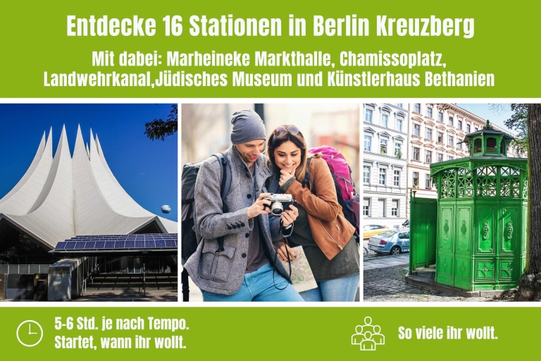 Berlijn: Speurtocht door Kreuzberg in het DuitsBerlin: speurtocht Kreuzberg met het verschepen in Duitsland