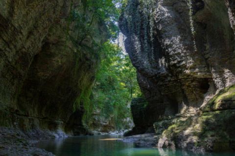 From Batumi/Kobuleti: Martvili Canyon and Prometheus Cave