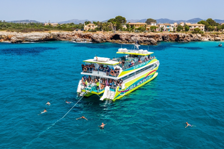From Cala Millor: East Coast Glass-Bottom Boat Trip Sea Odyssey - From Cala Millor 2-Hour Boat Tour