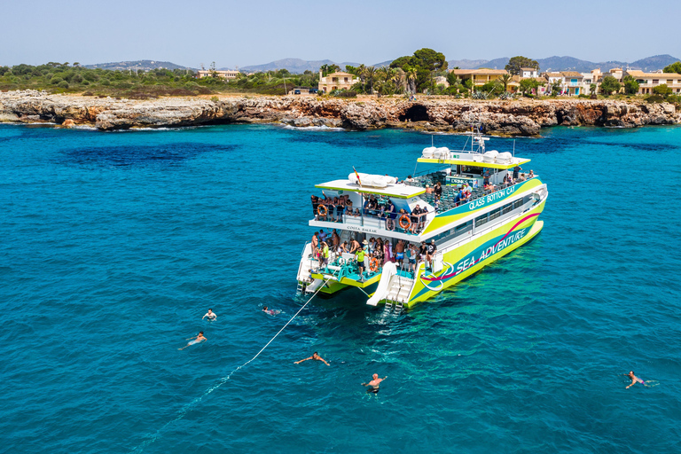 Depuis Calas de Mallorca : Excursion pittoresque en bateau à fond de verreNew Sea Paradise - Depuis Calas de Mallorca 2,5 heures de bateau