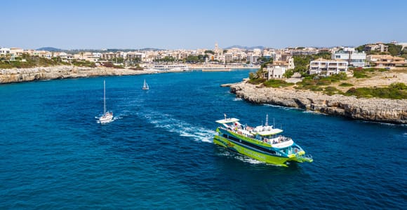 Von Porto Cristo aus: Glasbodenbootfahrt an der Ostküste