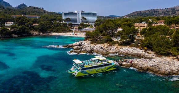 Font de Sa Cala: Ostküste Glasboden-Katamaran Tour