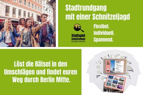 Berlin: Schnitzeljagd-StadtführungInklusive Versand innerhalb von Deutschland