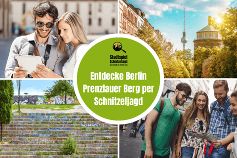 Berlin Prenzlauer Berg: Scavenger Hunt Self-Guided Tour Incl. shipping within Germany
