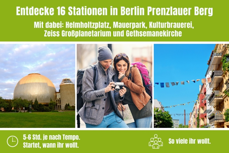 Berlin: gra miejska na odkrywanie Prenzlauer BergBerlin: Gra Miasto Prenzlauer Berg - wysyłka w Niemczech