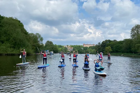 Paddleboard-ervaring op de prachtige Theems bij Richmond