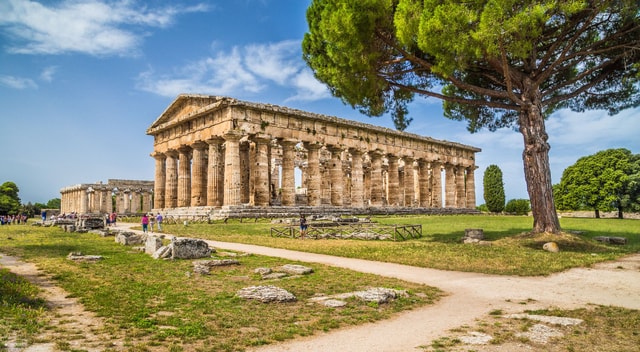 Visit Paestum: train from Naples and skip the line ticket in Cilento Coast, Italy