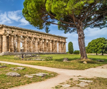 Paestum: trein en voorrangsticket vanaf Napels/Salerno