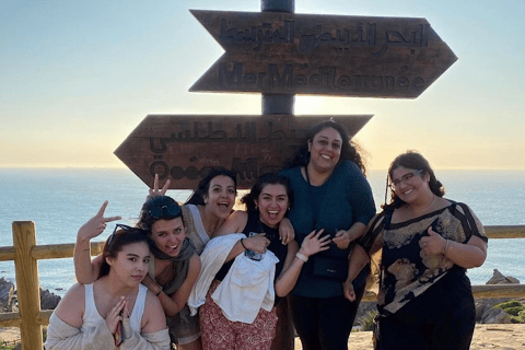 Tânger: Passeio de camelo ao pôr do sol na praia de Achakar e jantar marroquinoTânger: passeio de camelo ao pôr do sol na praia de Achakar e jantar marroquino