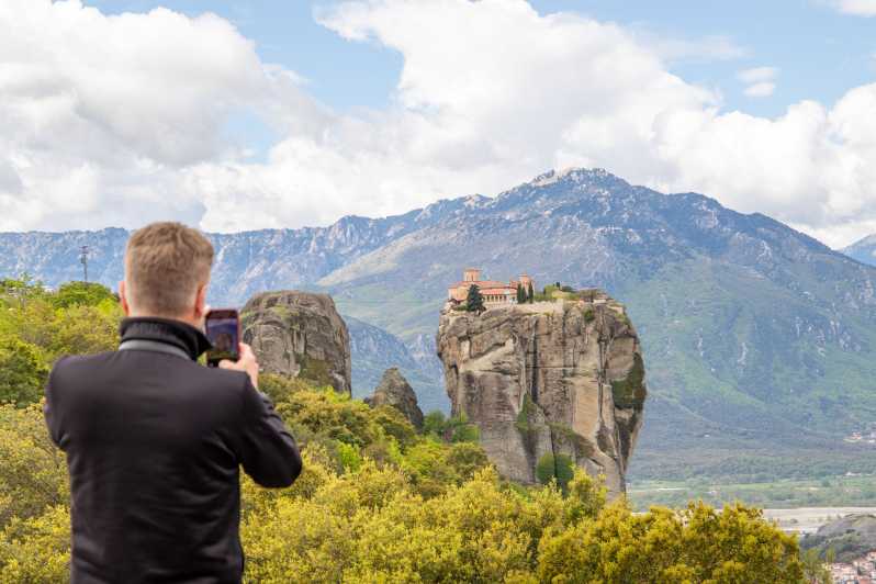 Athens: Meteora Monasteries & Caves with Train Ticket Option