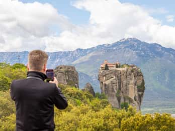 De Atenas a Meteora: Mosteiros e Grutas Escondidas Excursão de ônibus