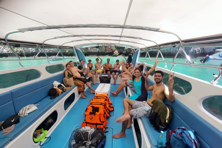 Phi Phi: Deluxe speedboottour bij zonsondergang - Maya Bay & Plankton