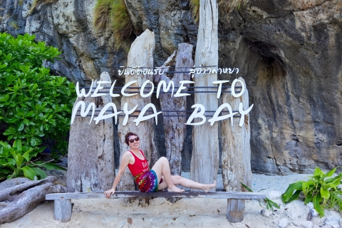 Phi Phi: Speedboat-Tour zum Sonnenaufgang mit Maya Bay und SchnorchelnPhi Phi: Sonnenaufgang - Vermeide die Massen Speedboat Tour - Maya Bay