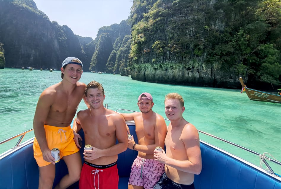 Phi Phi Excursión de medio día en lancha rápida a la Bahía Maya con