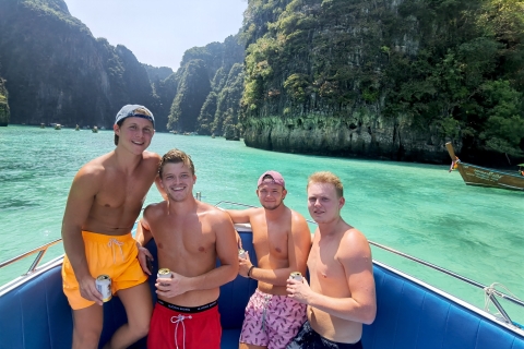 Phi Phi: Schnellboottour zur Maya Bay mit SchnorchelnHalbtägige Speedboat Tour zur Maya Bay mit Schnorcheln
