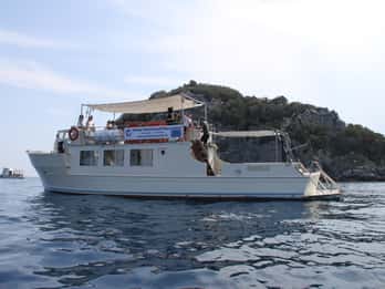 Isla de Bergeggi: excursión en barco con parada para bañarse.