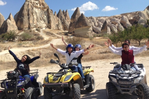 Cappadocië: ATV-tour (quad).Cappadocië: ATV (quad) zonsondergangtour