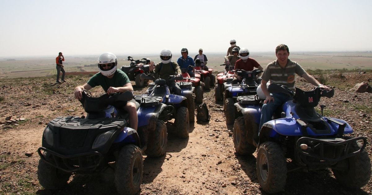 Marrakech Quad Biking In Agafay Desert Getyourguide