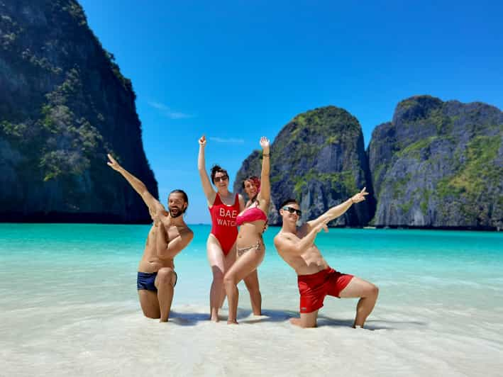 From Phuket Day Trip To Phi Phi With Private Longtail Tour Getyourguide