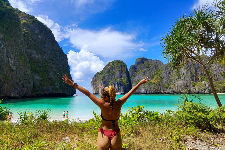 From Phuket: Day Trip to Phi Phi with Private Longtail Tour From Phuket: Phi Phi Day Trip with Private Longtail Tour