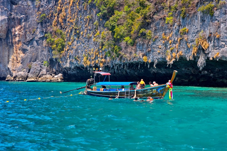 Desde Phuket: Excursión de un día a Phi Phi con Excursión Privada en Cola Larga