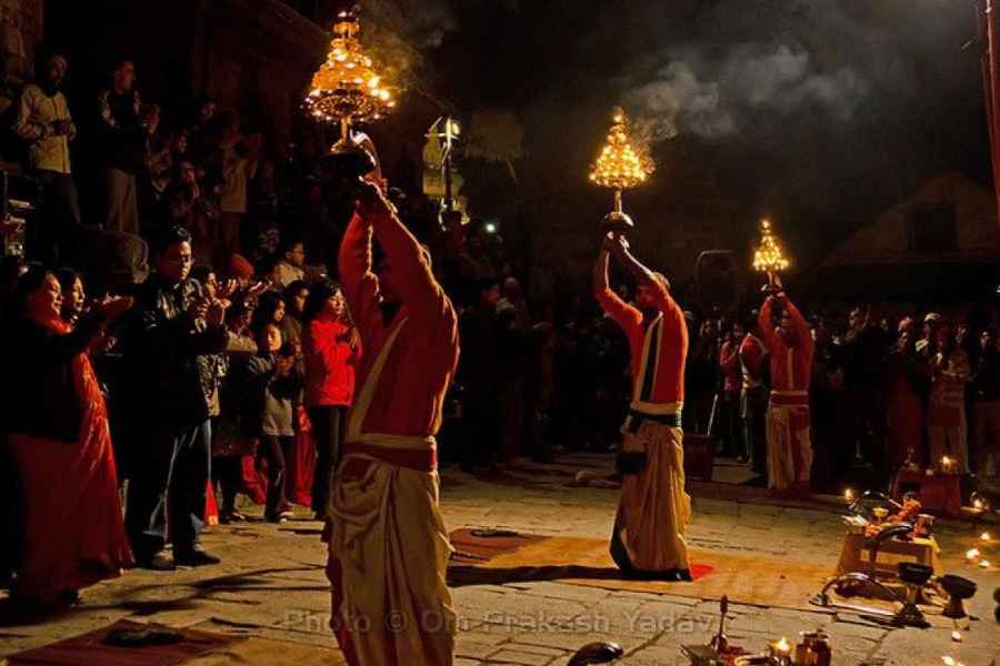 Kathmandu: 3 Stunden Nacht Pashupatinath Aarti Tour