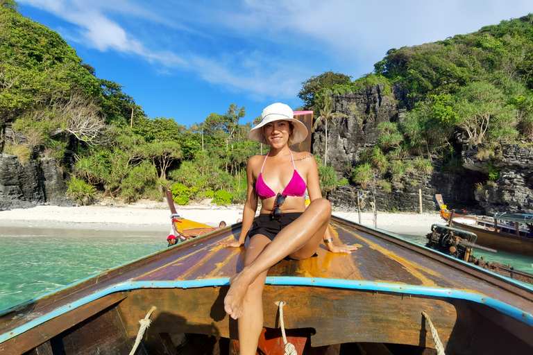 From Lanta: Day Trip to Phi Phi with Private Longtail Tour From Koh Lanta: Phi Phi Day Trip with Private Longtail