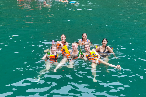 From Phuket: Day Trip to Phi Phi with Private Longtail Tour From Phuket: Phi Phi Day Trip with Private Longtail Tour