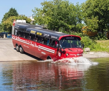 Ottawa: City Tour guiado bilíngue em ônibus anfíbio