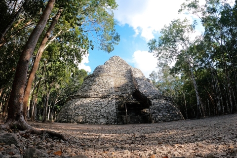 Von Cancun aus: Coba, Tulum & Maya-Traditionen geführte Tour