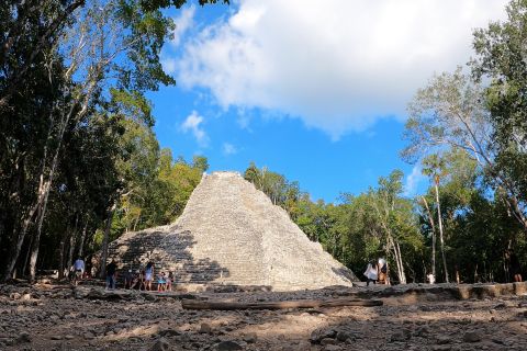 Da Cancun: Tour guidato di Coba, Tulum e tradizioni Maya